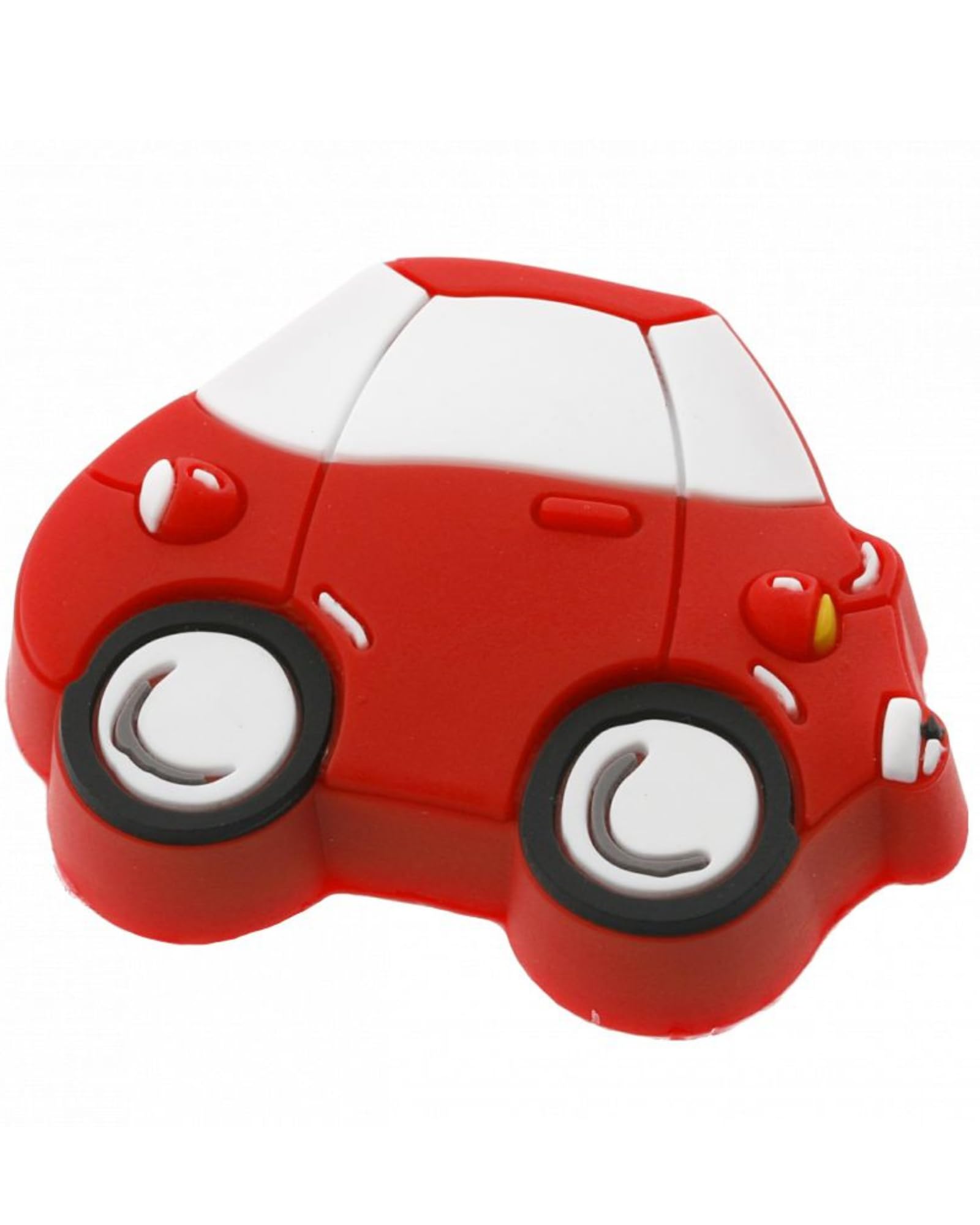 Gedotec Poignées de meubles en caoutchouc pour enfants | Voiture | 1 pièce - Poignées de meubles pour enfants | KID | Bouton de tiroir élastique - caoutchouc résistant à la salive | Bouton de meuble