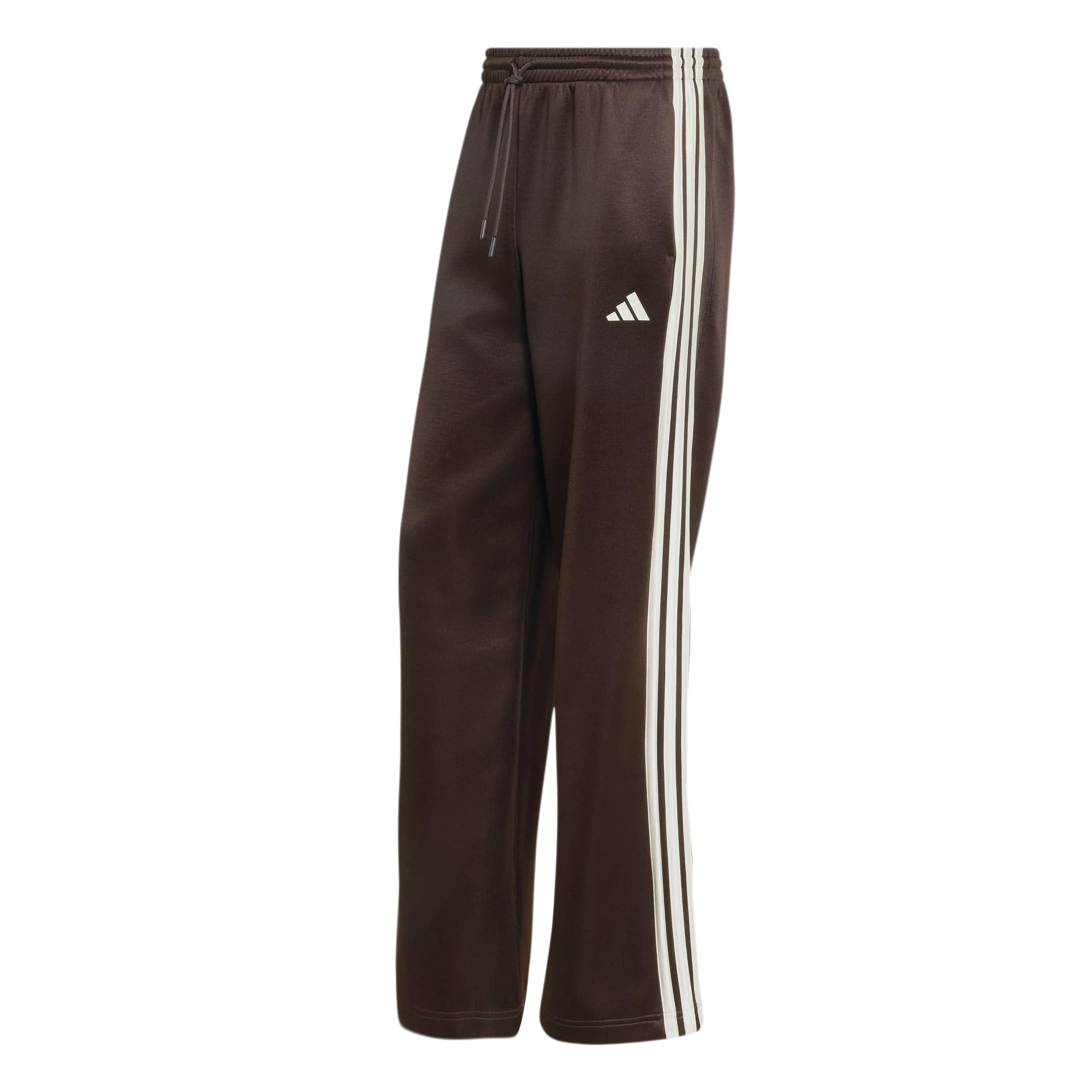 adidas Women's Stadium 3 Stripes Trackpant Pants, Aurora Coffee, XL