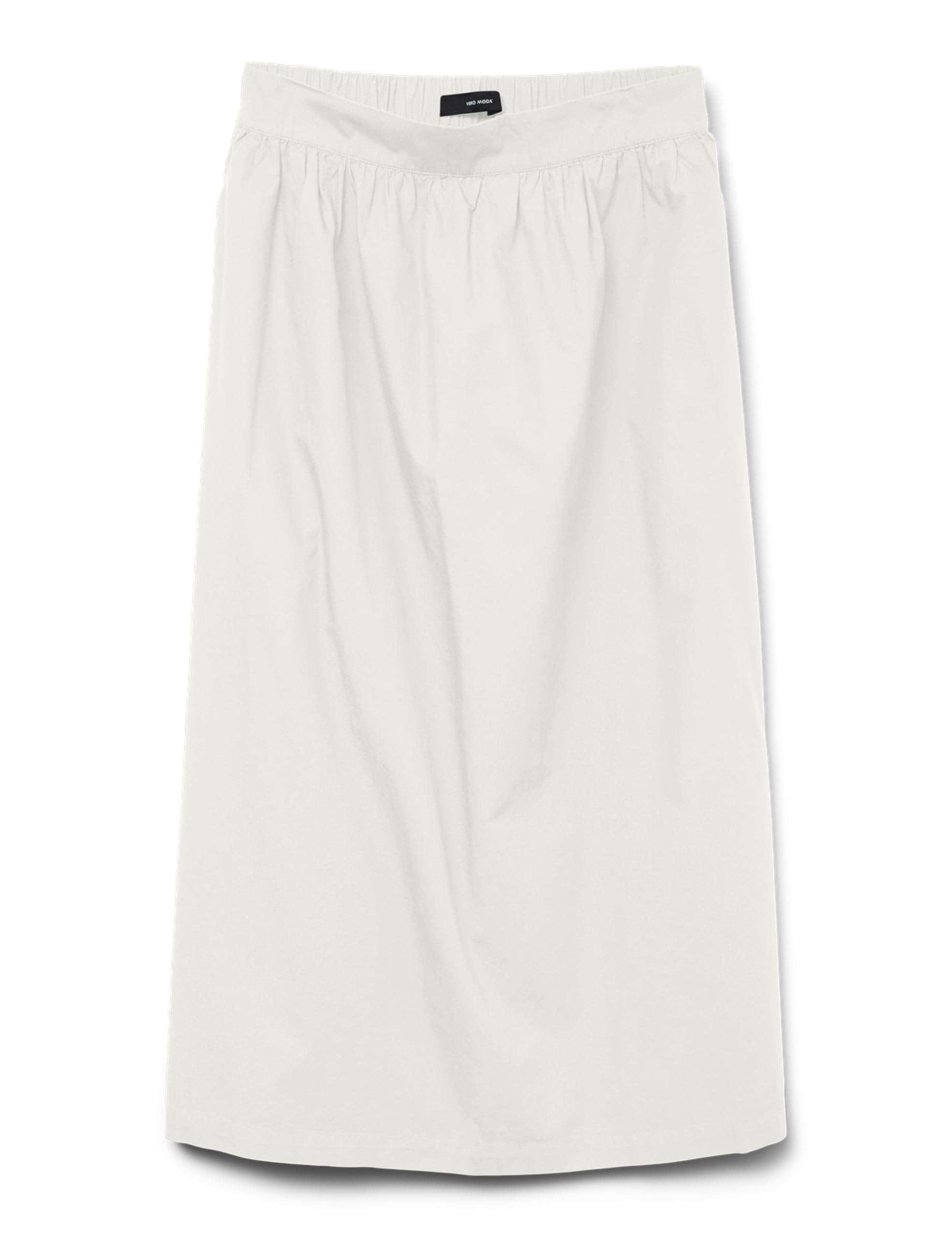 VERO MODA Women's Vmcharlotte Hw Ankle Skirt WVN Ga, Snow White, M