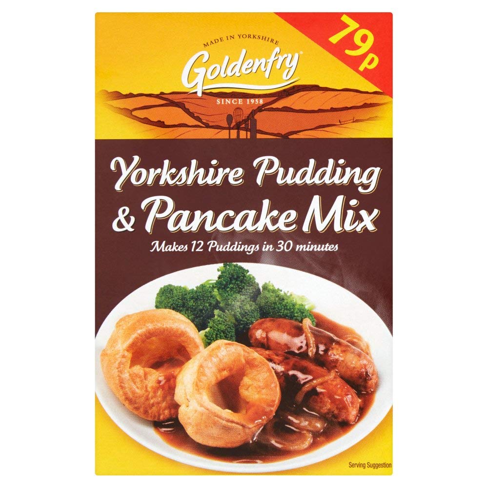 Golden Fry Yorkshire Pudding & Pancake Mix 142g x 6