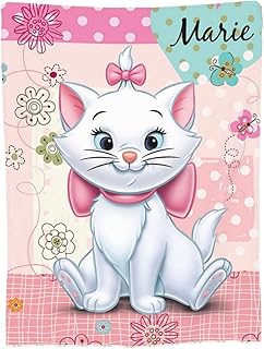 毛布 マリーちゃん アニメ 軽量 ブランケット フランネル 洗える 静電気防止 暖かい 柔らかい ふわふわ 四季適用 人気 かわいい プレゼント (125X100cm) LO98