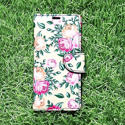 Image of Vivo V20 Vivo Y73 | Genuine Flip Cover | Inside Pockets & Inbuilt Stand | Wallet Style Back Cover | Unique Flower Shade |Must Buy
