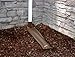Frost King DE46BR Automatic Plastic Drain Away Downspout Extender, Extends 4-Feet, Brown