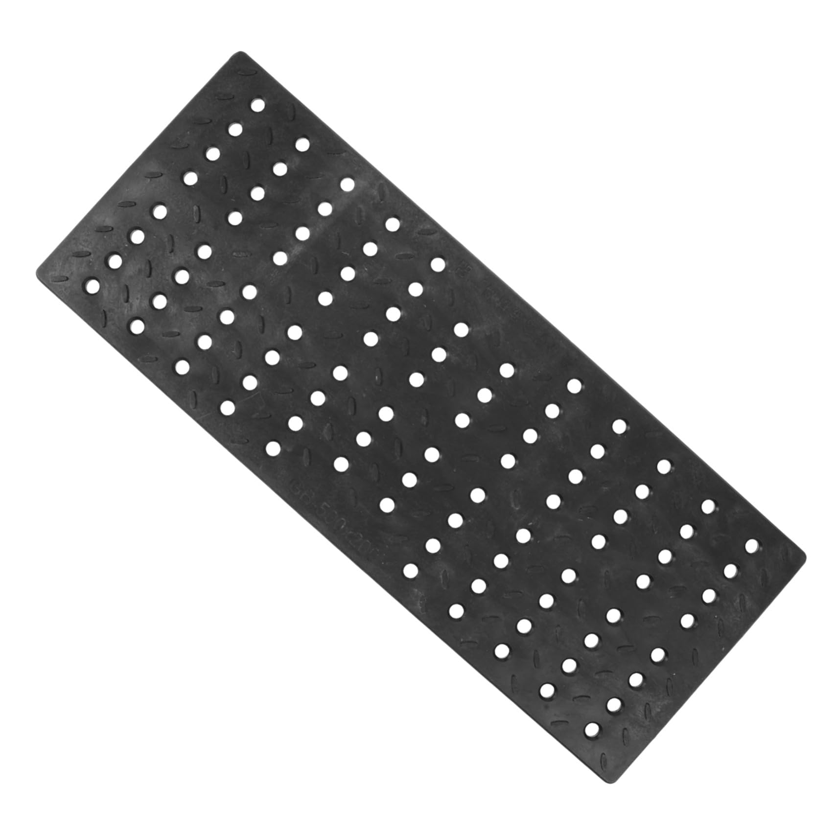 Solidna plastikowa osłona odpływowa wykopu, 200 x 500 mm, wymienna kratka kanalizacyjna z okrągłymi otworami do kuchni i ochrony rynny na zewnątrz, niezbędne akcesorium drenażowe do restauracji i