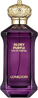 LONKOOM Glory Purple Perfume for Women Men, 3.4 Fl Oz/100ml Eau De Parfum Spray Unisex Long-Lasting Fragrance, Floral Fruity Notes of Berries, Orange, Jasmine, Freesia, Magnolia, Patchouli, Sandalwood