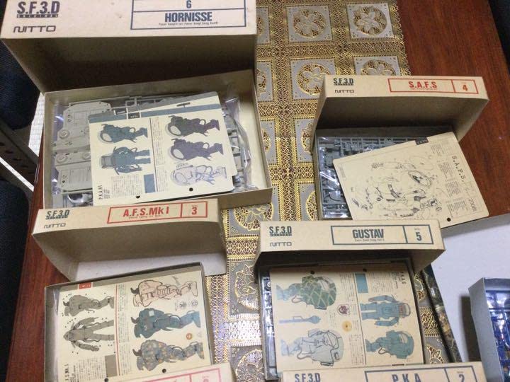 マシーネンクリーガーニットー初期8セット+おまけ