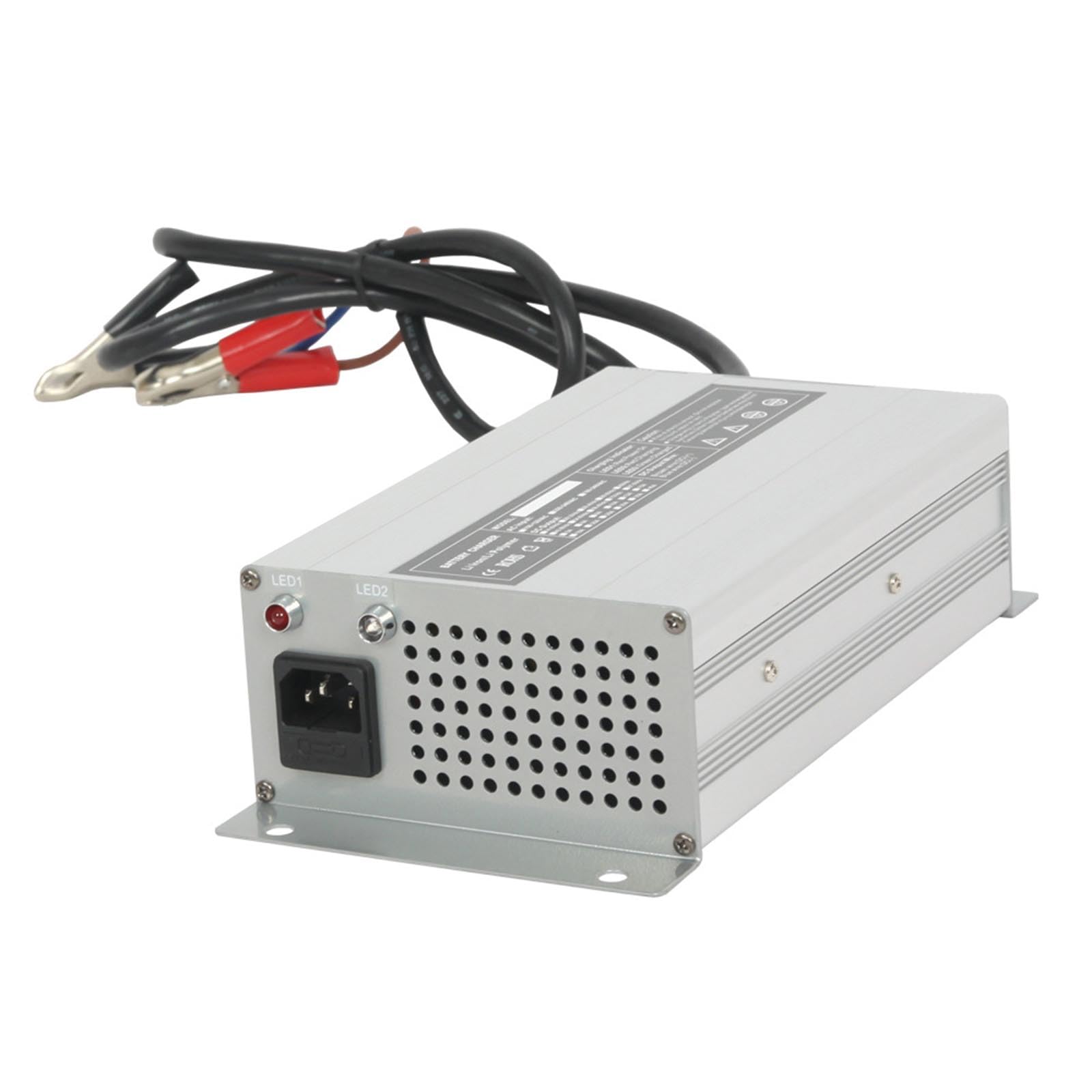 Caricabatteria Ad Alta Potenza 12V 35A Manutentore Intelligente Multistadio per Ricarica Batteria al Piombo 12V