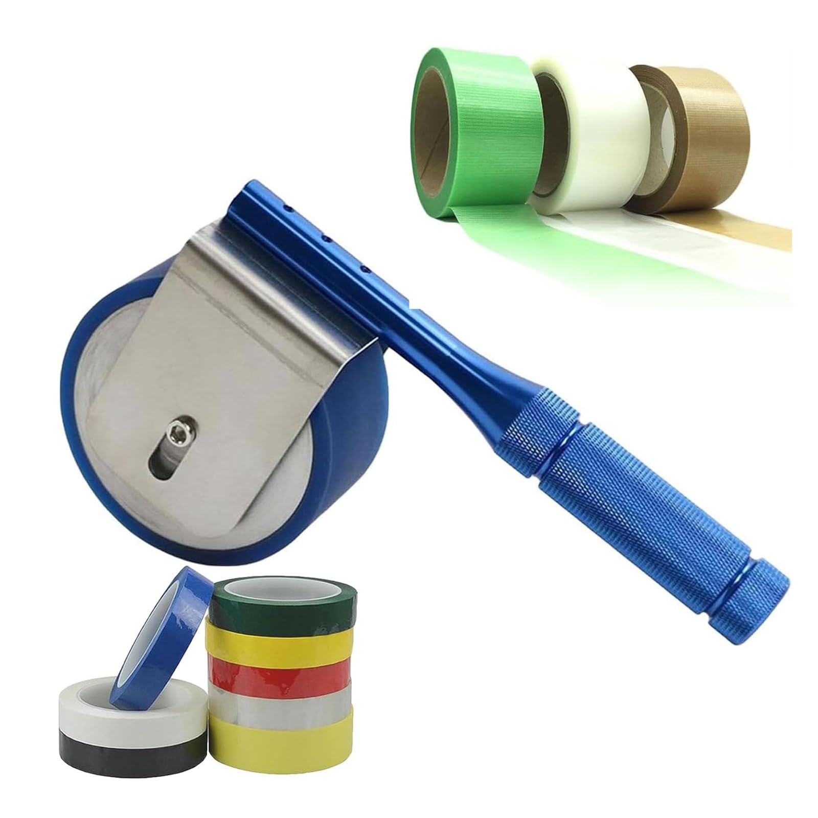 Probador manual de adherencia, rodillo de cinta sensible a la presión de 2 kg para cinta de sellado y película protectora, capacidad de carga 2000 + 50 g