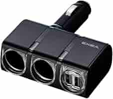Amazon | 星光産業 EXEA 車内用品 電源増設ソケット USB