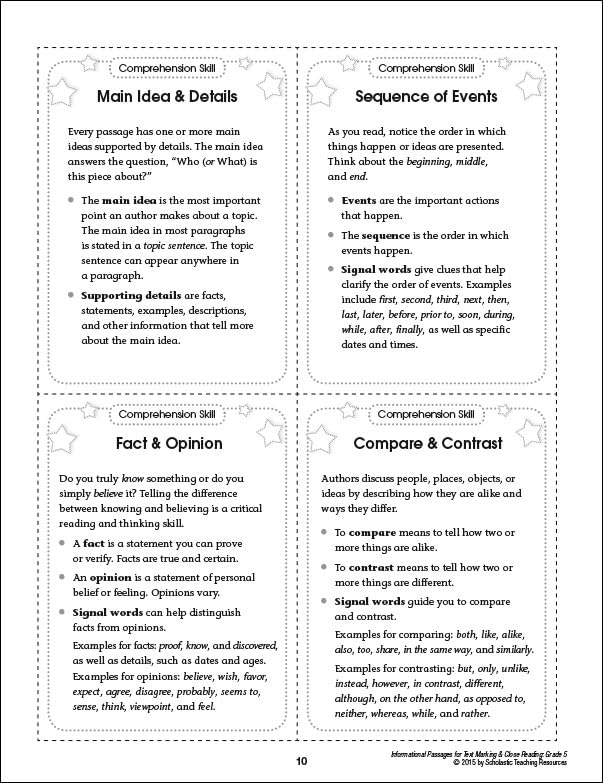 Informational Passages for Text Marking & Close Reading: Grade 5: 20 Reproducible Passages With Text-Marking Activities That Guide Students to Read Strategically for Deep Comprehension - Image 5