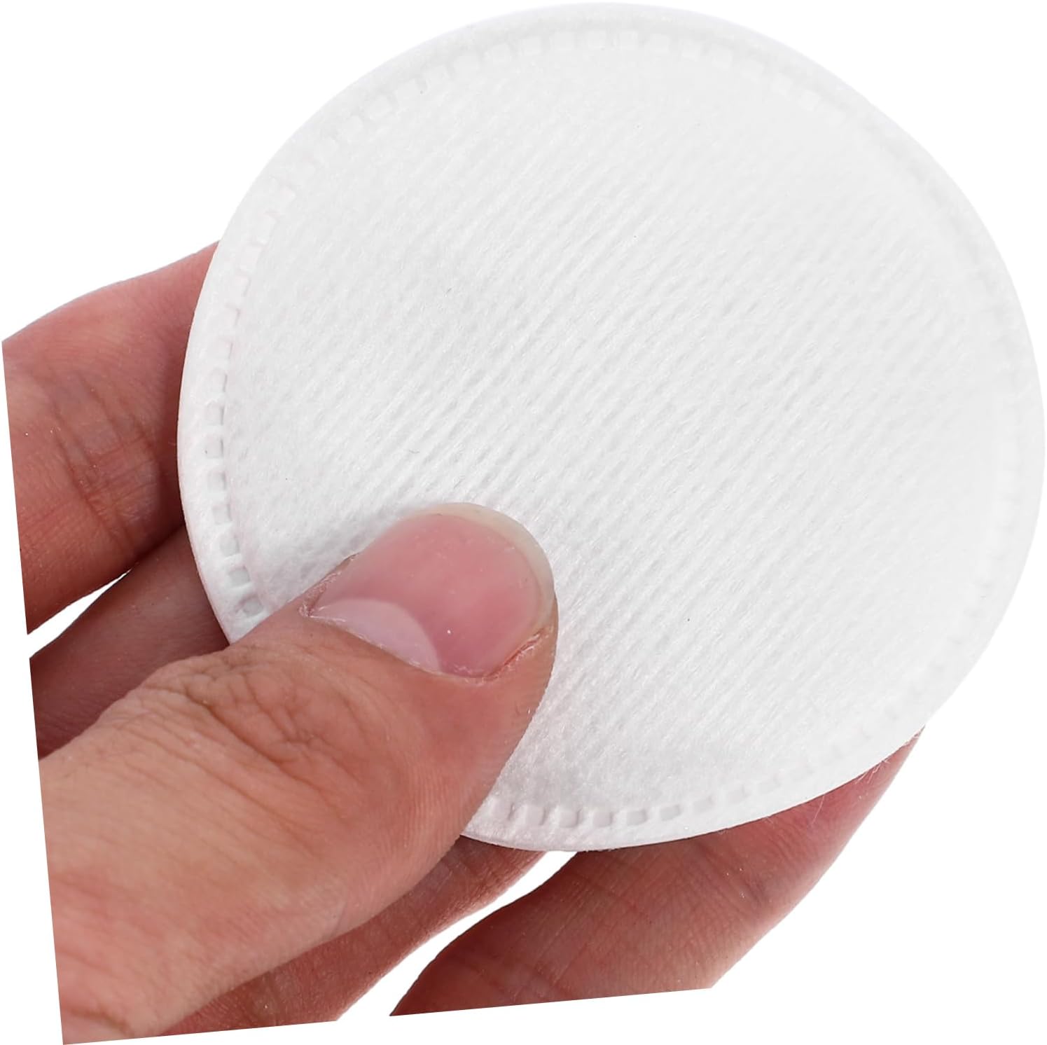 Didiseaon Facial Makeup Remover Pads Round Cotton Rounds for Nail Art Skin Care Soft Absorbent 60pcs Pack