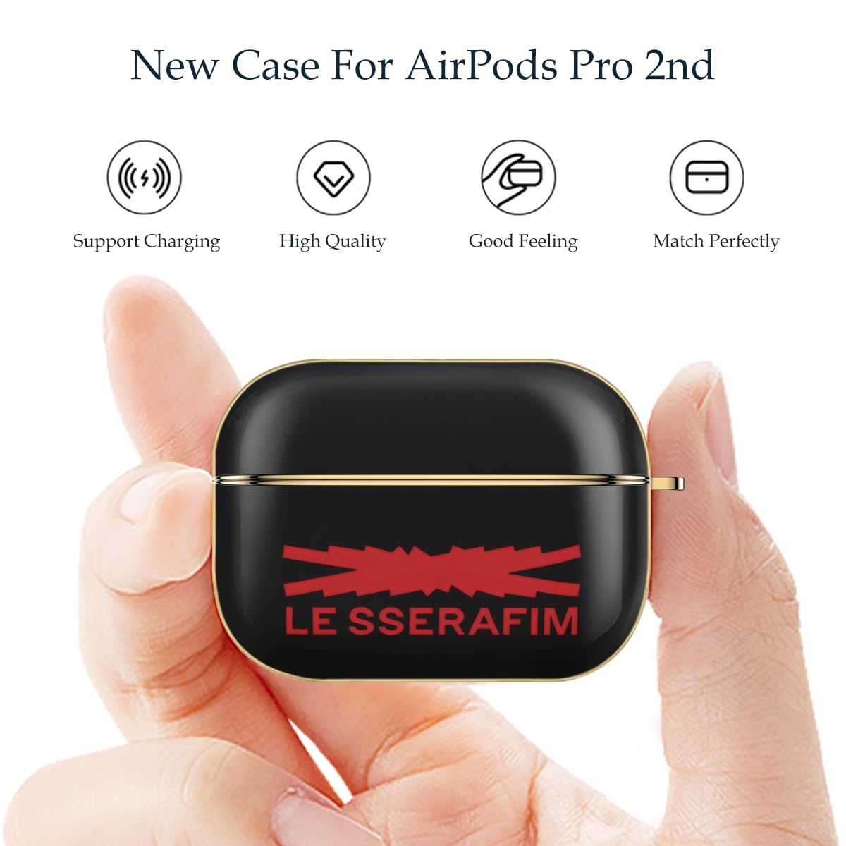 Amazon | TAKHQOM(カムクリット) ル セラフィム Night AirPods Pro 第2