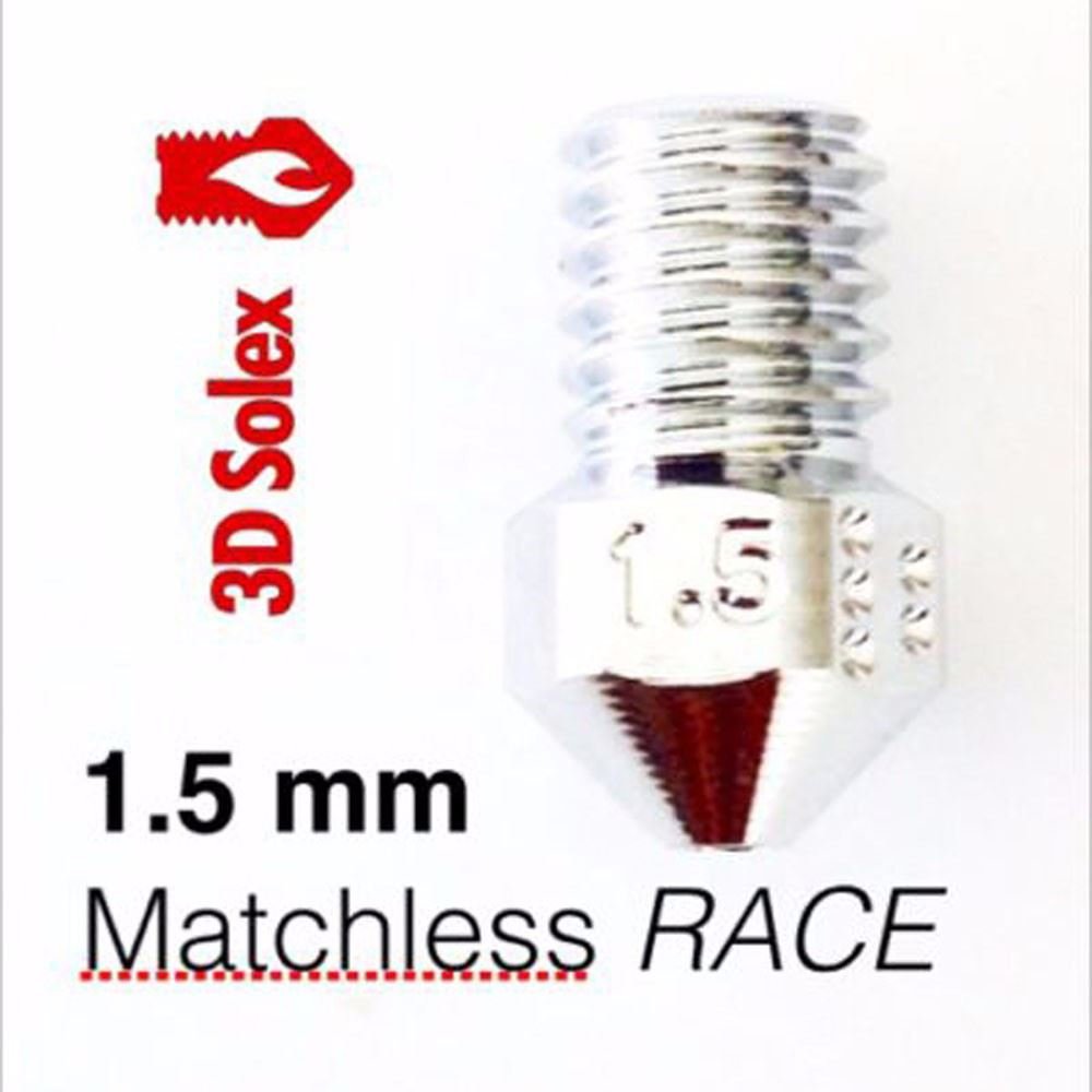 UM2 Matchless Nozzle - 2.85mm Filament, 1.5mm RACE