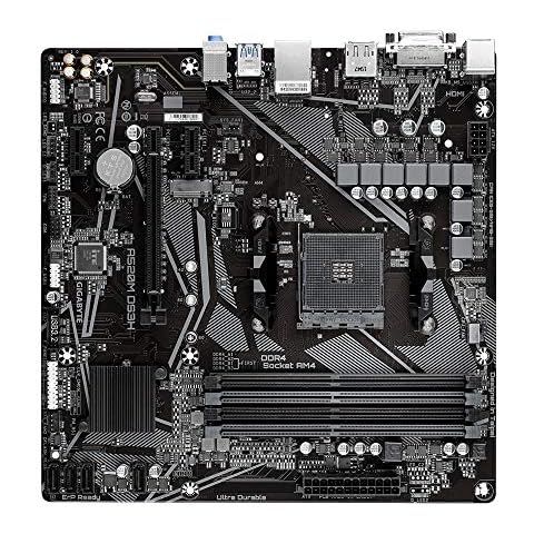 Gigabyte A520M DS3H mATX Motherboard for AMD AM4 CPUs Cover