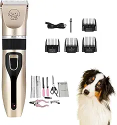 Novavida, Máquina de Tosa Profissional Pet Sem Fio com Kit Completo