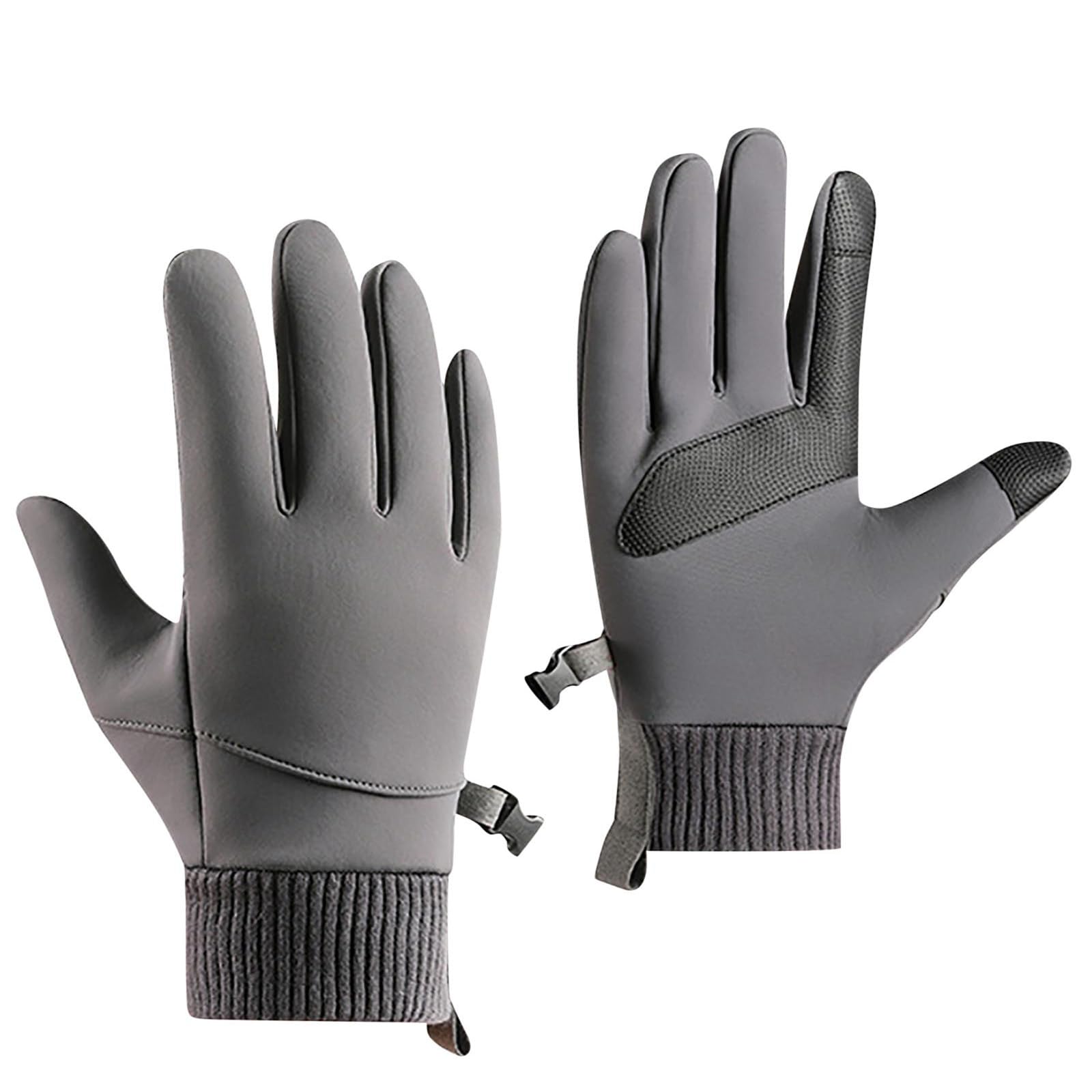 Women Warming Gloves Men Waterproof Winter Gloves Cold Weather Gear Skiing Accessories with Touchscreen Fingers