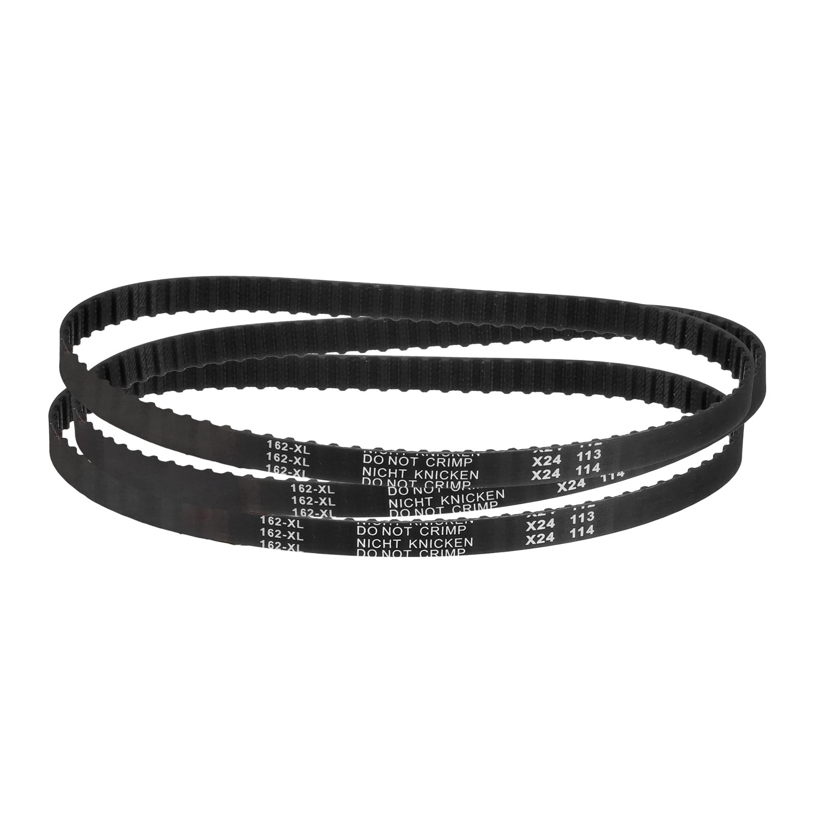 QUARKZMAN 3 Piezas Correa de Distribución 81 Dientes 162XL 037 Ancho 10mm Paso 5.08mm para Impresora 3D