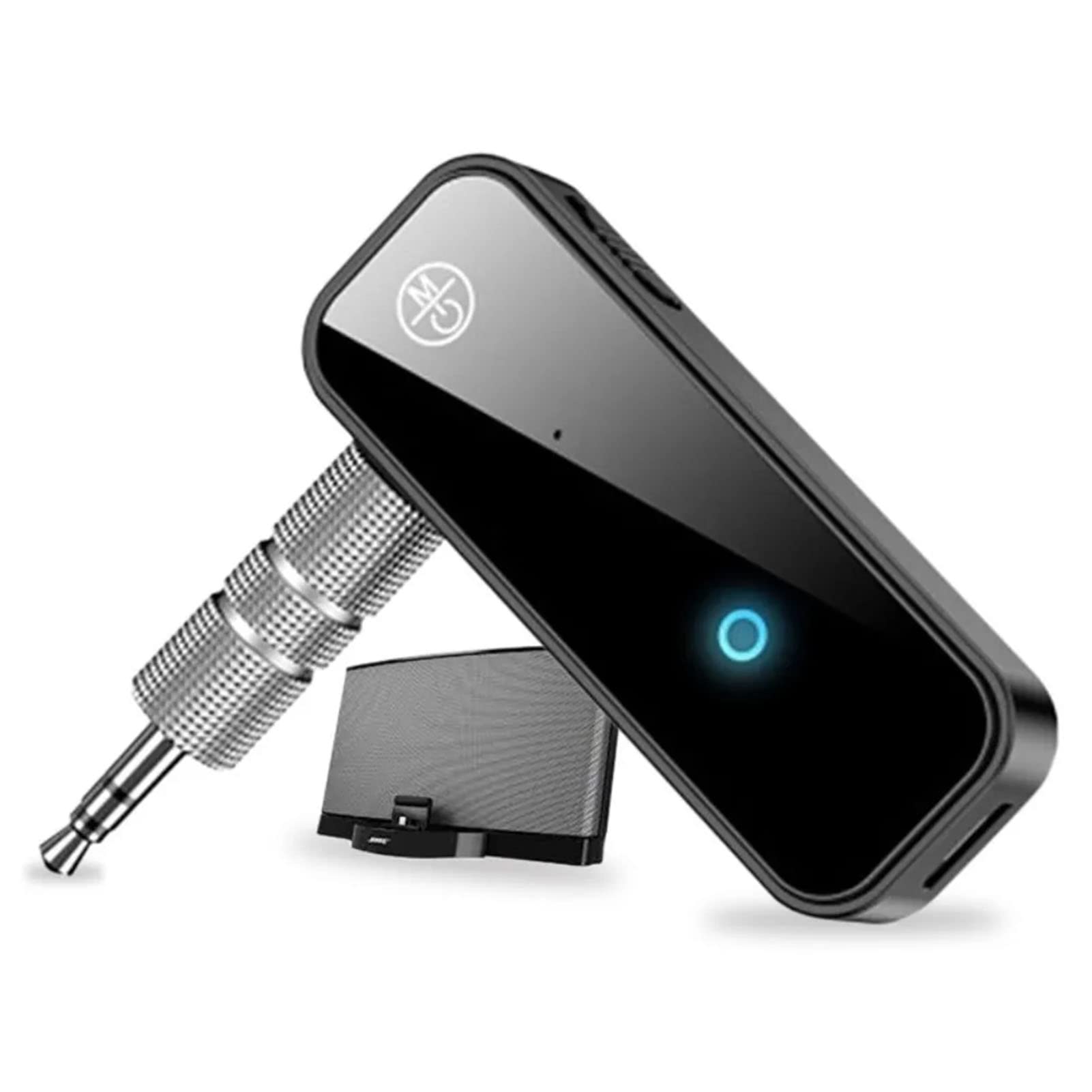 Yctze Bluetooth 5.0 odbiornik 3,5 mm interfejs 2 w 1 AUX zestaw - adapter AUX nadajnik samochodowy odbiornik z muzyką