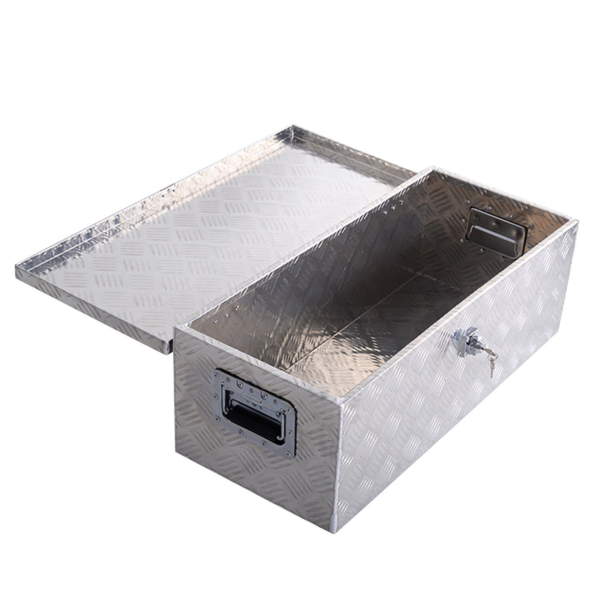 Buy Giantex Aluminum Tool Box Truck Storage Box Trailer Pickup ATV