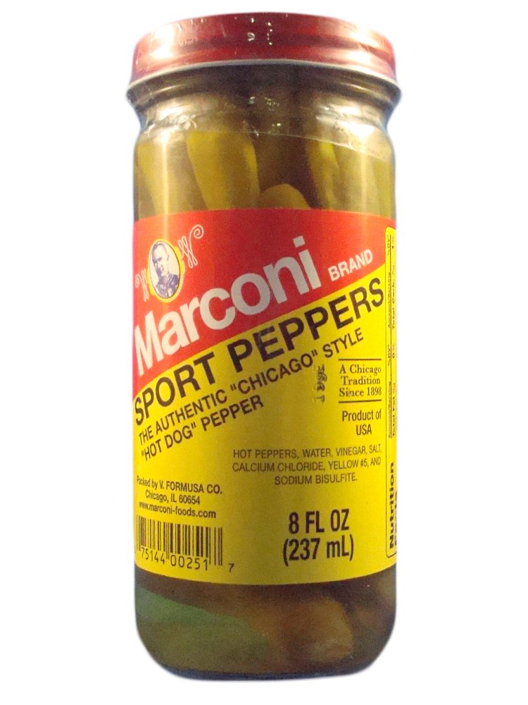 Marconi Sport Peppers 8oz (Pack of 12)