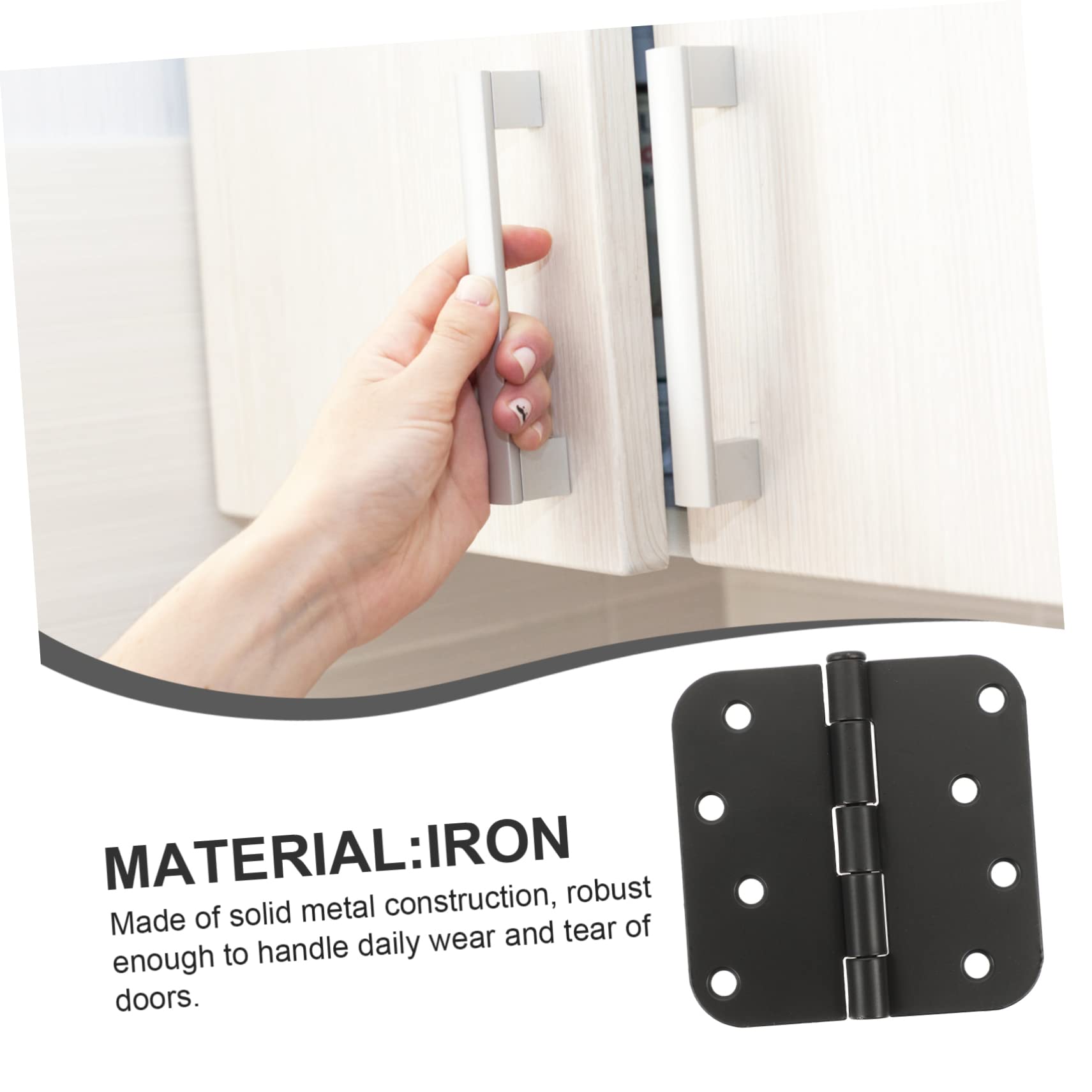 SHINEOFI 3pezzi Cerniere Per Porte in Metallo Cerniere Di Chiusura Per Ante Di Mobili Da Cucina Per Mobili Per Ante Di Ricambio Per Armadietti