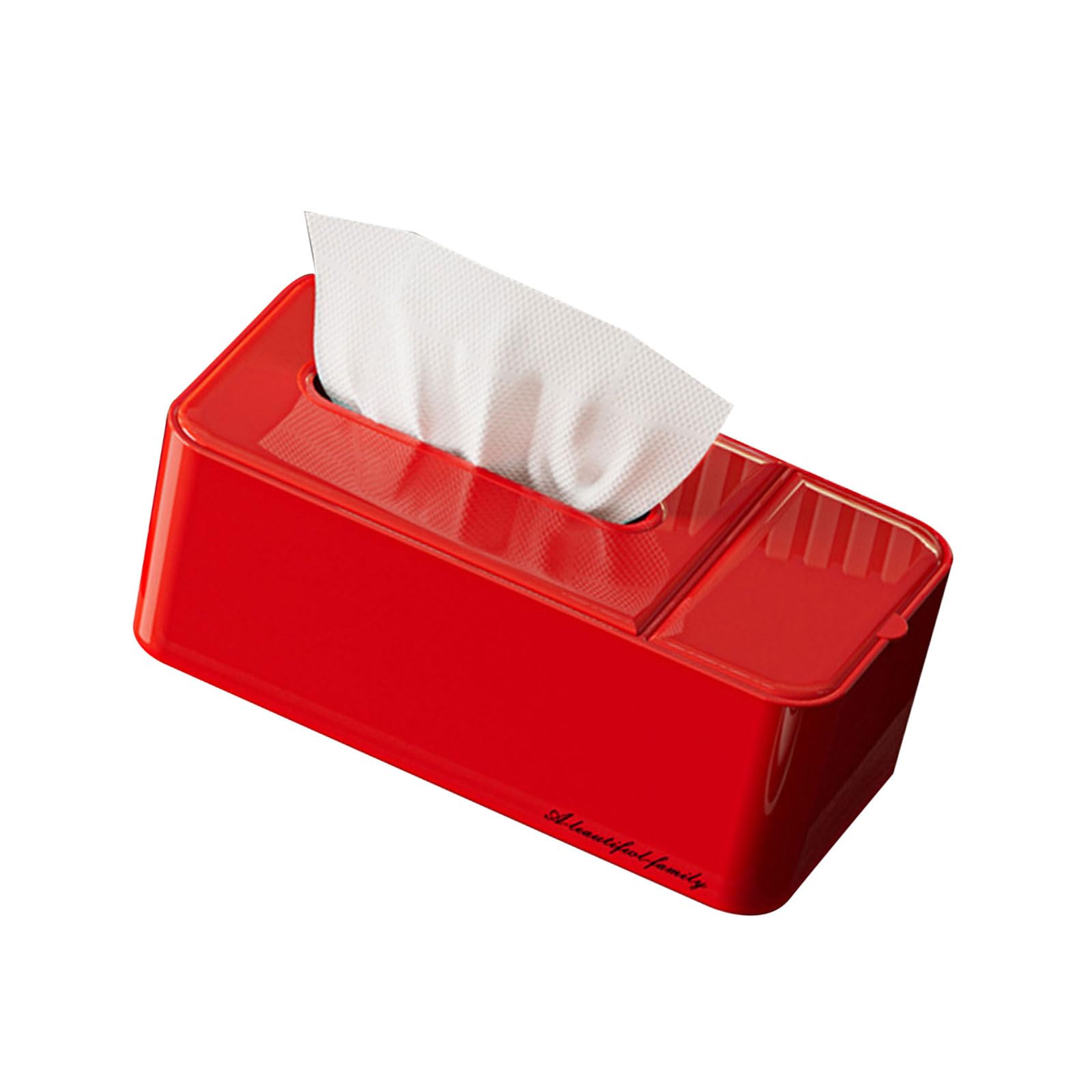 NEWFT Tissue Storage Box for Home and Decoration Elegant Paper Towel Dispenser Living Room Tissue Storage Container Spring Box