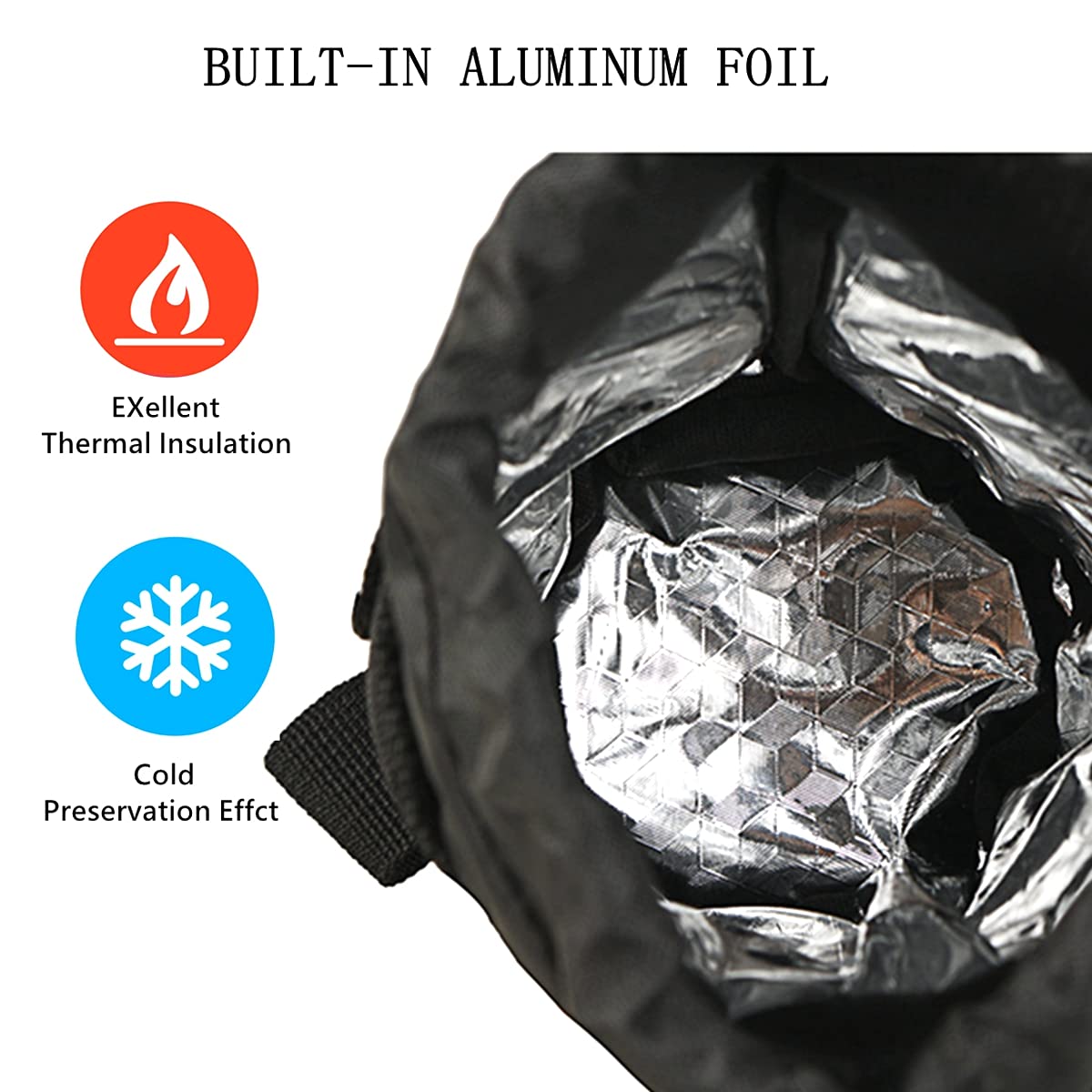 3-Straps Bike Cup Holder, Bicycle Handlebar Cup Holder with Tighter Buckle, Bicycle Water Bottle Holder Bottle Drink Holder Food Snack Storage for Cruiser, Mountain, Fixed Gear, Folding, Road Bikes