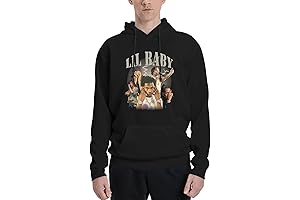 Lil Music Baby Men's Fleece Hoodie: Premium Comfort and Style