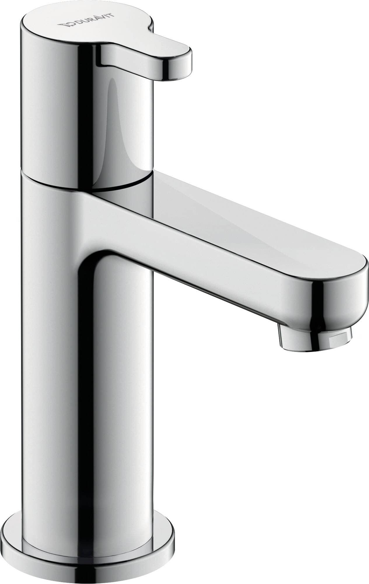 Duravit Chrome B.2 Pillar Tap (Spout Height 89 Mm), Cold Water Basin Tap, Bathroom, Cold Water Tap,