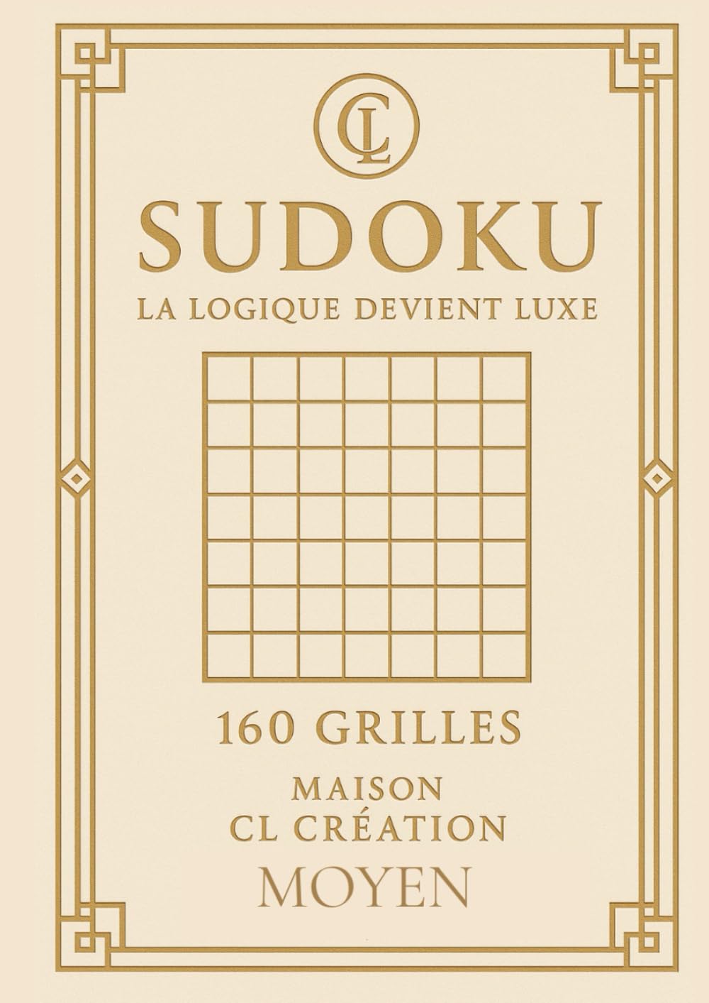 Sudoku Niveau Moyen – 160 Grilles Premium: Livre de Sudoku 9×9 pour adultes • Détente, logique et solutions incluses