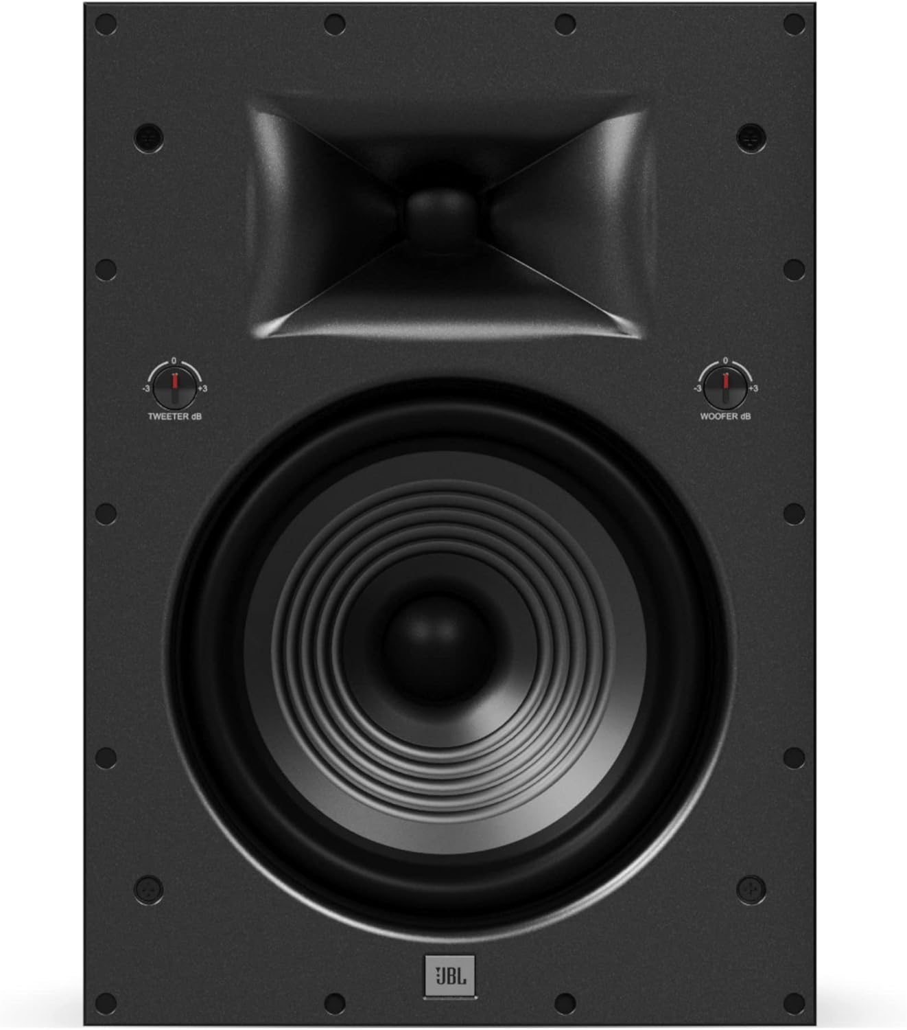 JBL Studio 6 8IW - Home Theater in-Wall Speaker with 8" PolyPlas Woofer - Easy to Install