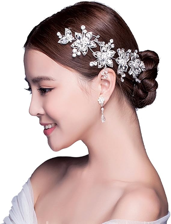 Amazon Co Jp ブライダルジュエリーランキング 結婚式 ウェディング ドレス ハワイ 披露宴 花嫁 パーティー 2次会 お呼ばれ 演奏会 発表会 コンサート イベント ダンス ビーズみヘッドドレス 髪飾り ファッション