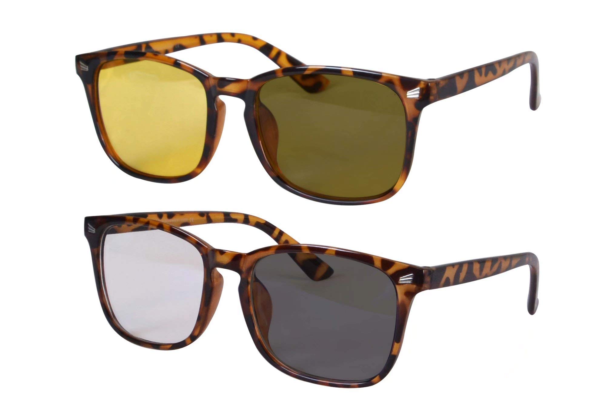 SHINU Occhiali da Sole Fotocromatici Polarizzati per Uomo e Donna Protezione Anti-Riflesso UV400 con Blocco Della Luce Blu per Occhiali da Guida Diurni e Notturni-8068
