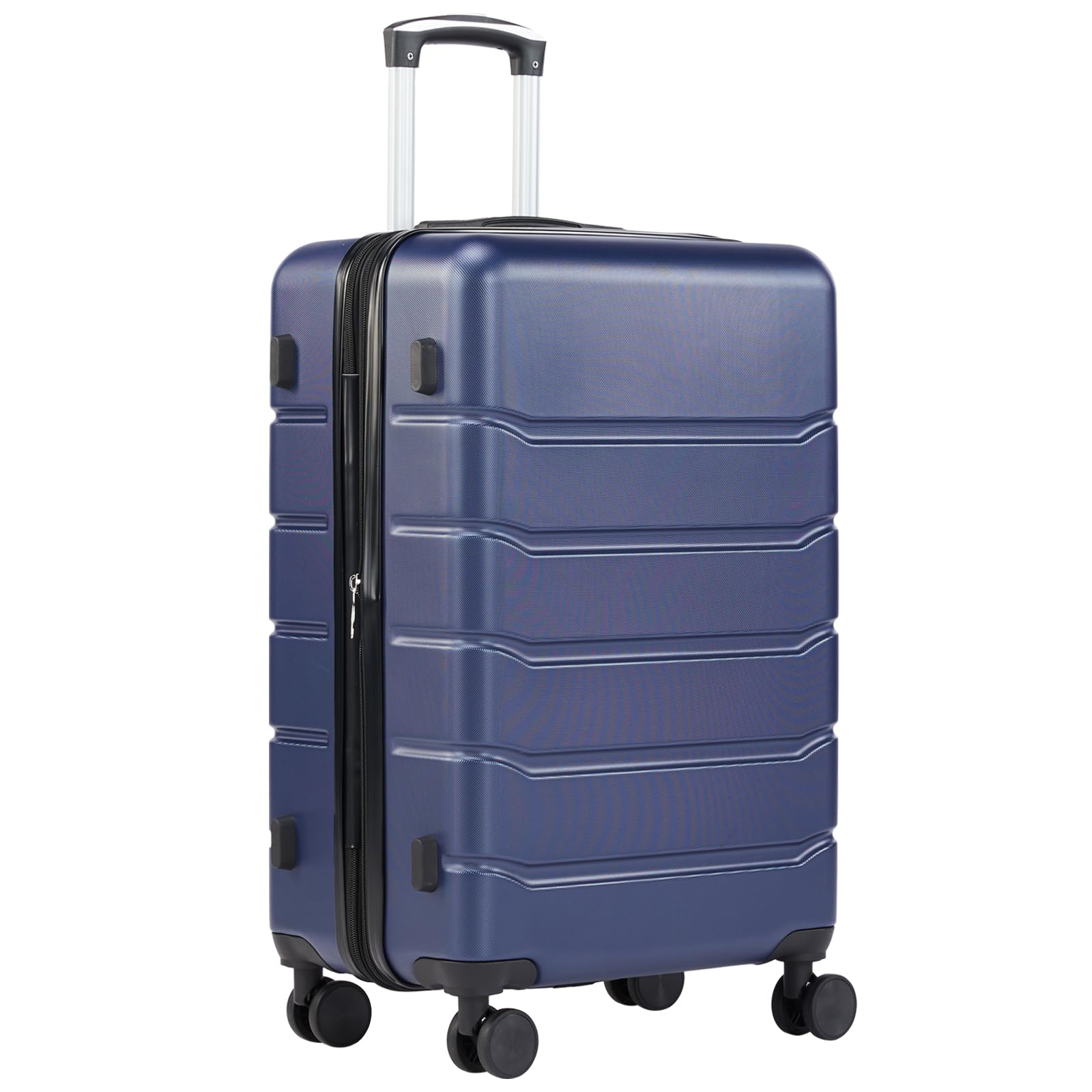 Sweetcrispy 28 Inch Checked Luggage, Suitcase with Spinner Wheels