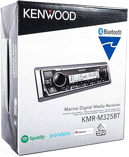 Kenwood KMR-M325BT Receptor de medios digitales marino con Bluetooth