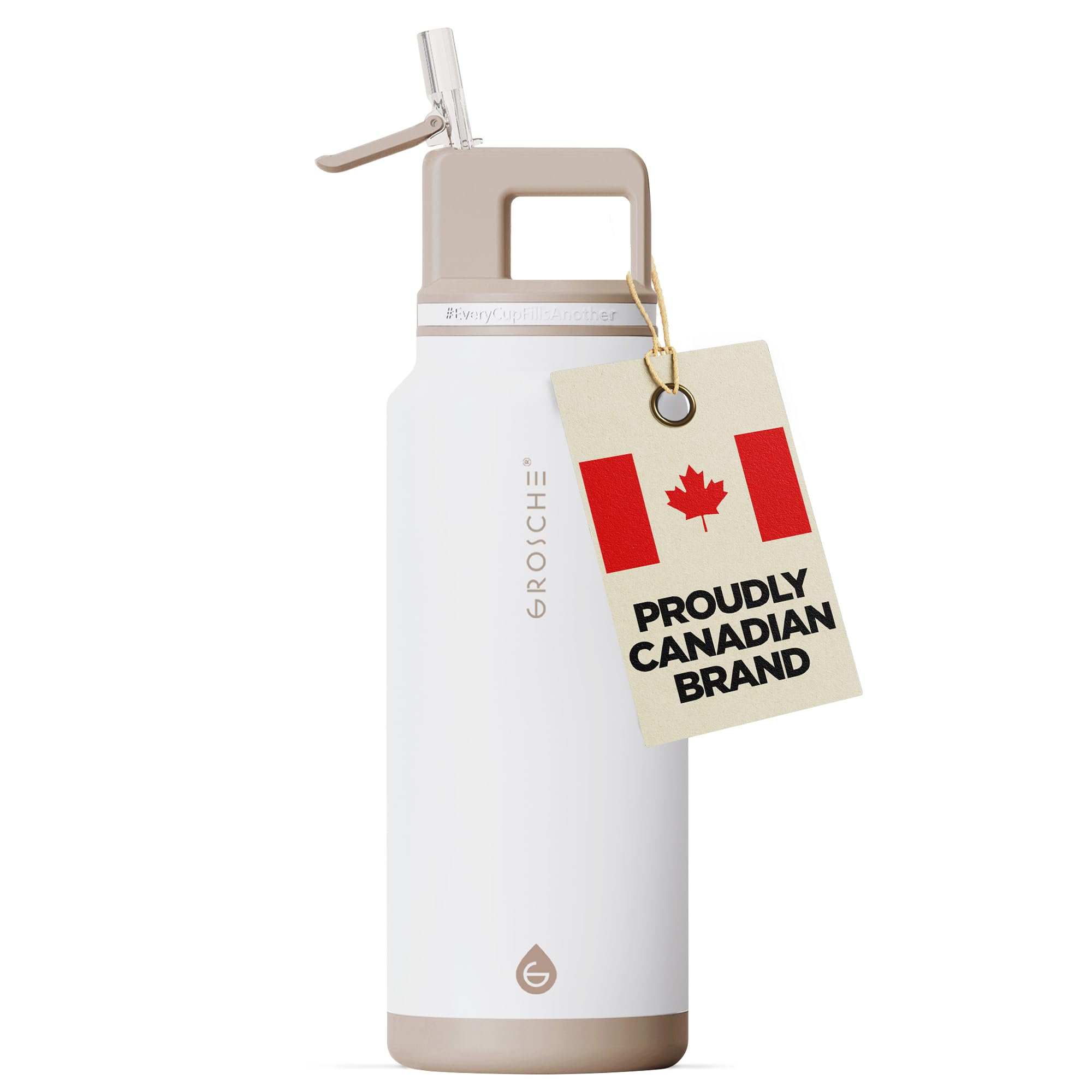 Amazon.com: GROSCHE Alpine Flip n' Sip 40 oz Insulated Water