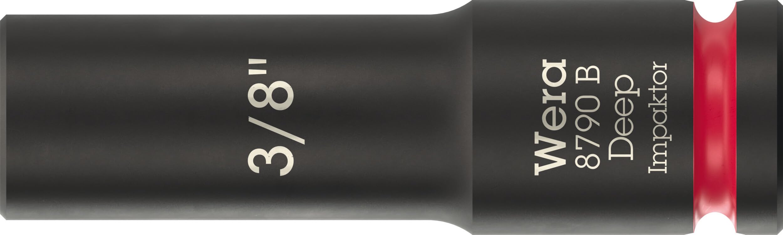 Wera Multicolour 8790 B Impaktor Deep Socket With 3/8" Drive, 3/8" X 63 Mm