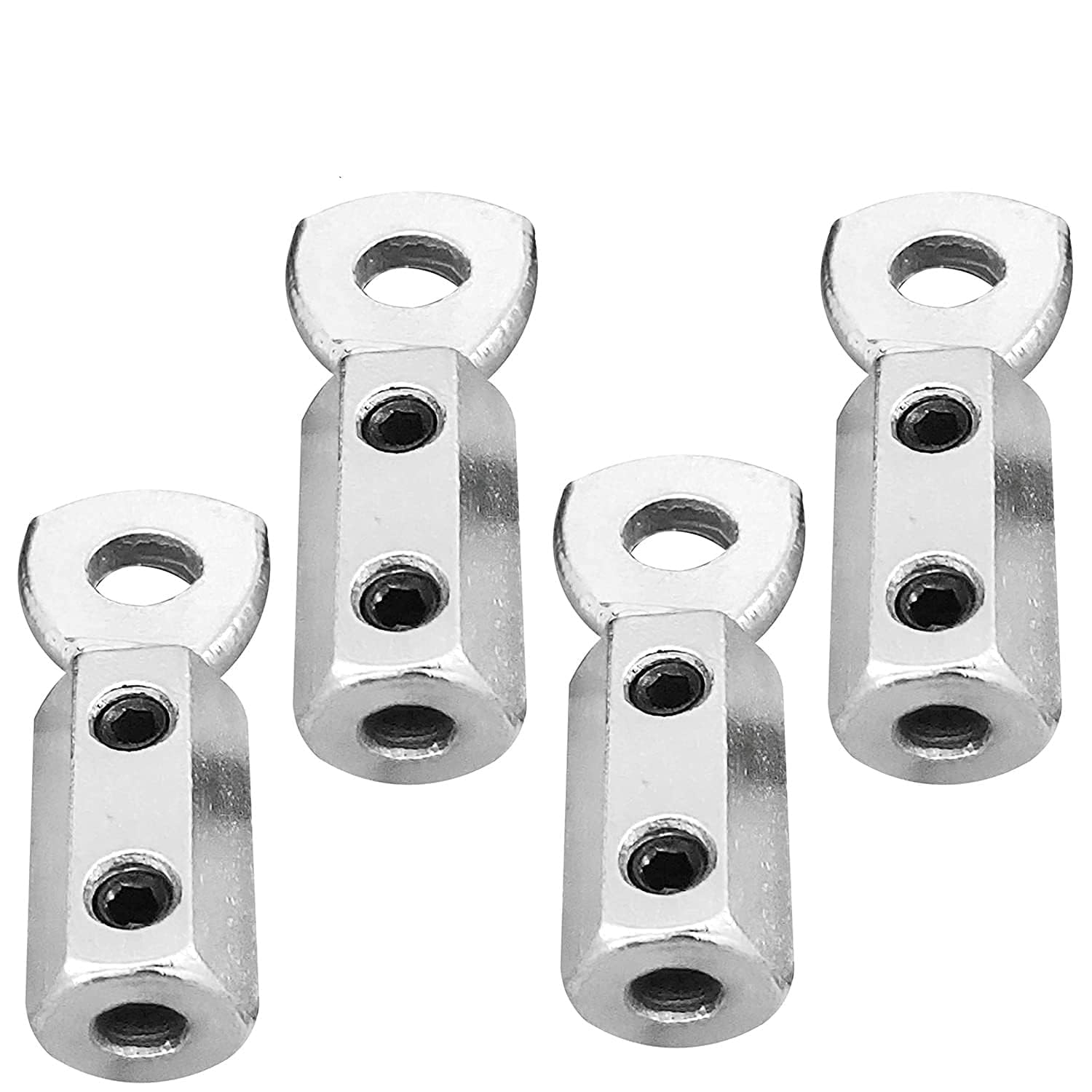 ASH Sports Gym Wire Lock and Heavy l N Key Bolt Inbuilt Standered Size (Pack of 12)-image-34