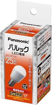 Amazon.co.jp: パナソニック(Panasonic) LED電球E17下方向パルック