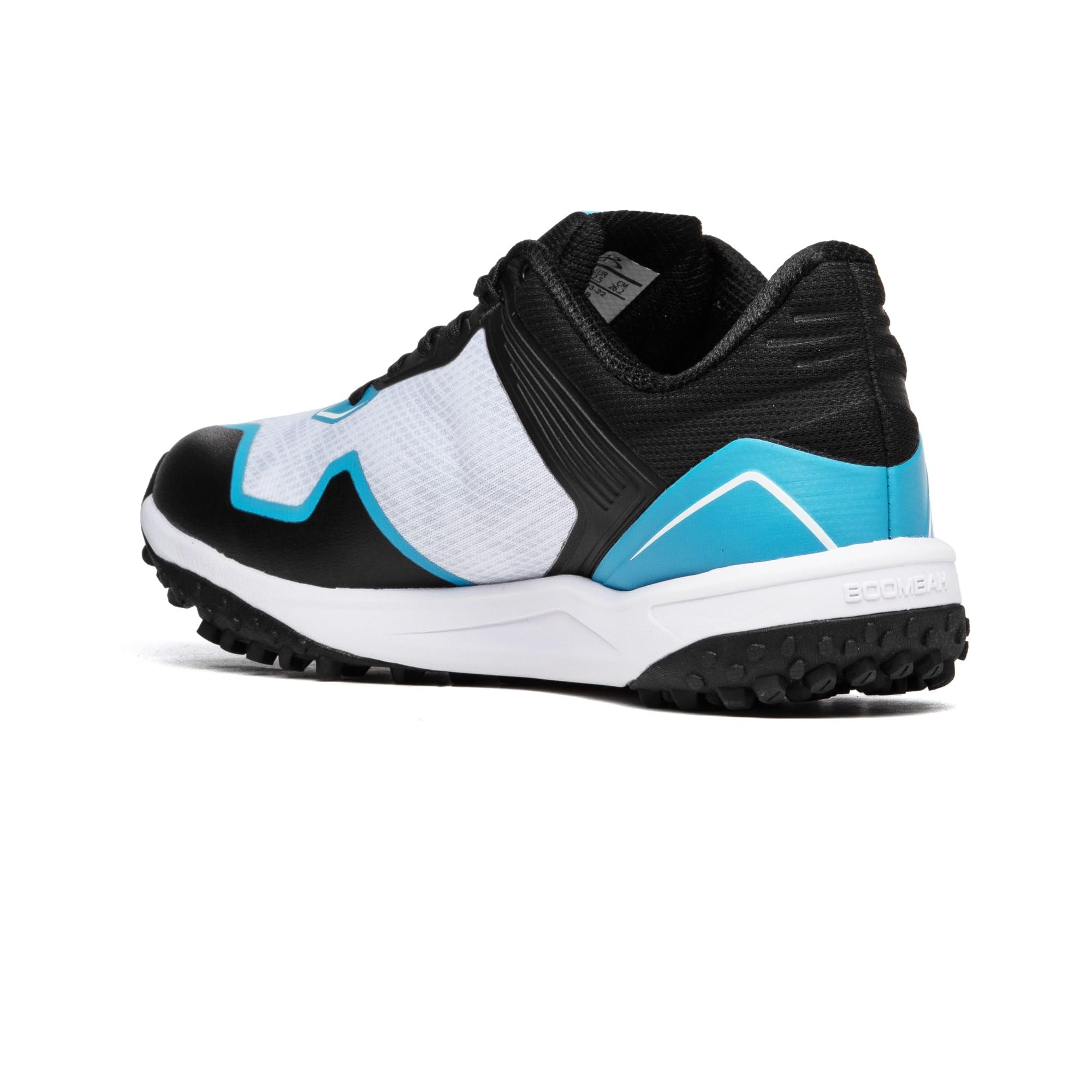 Boombah Viper Men's Venom Turf Black/White/Columbia - Size 10