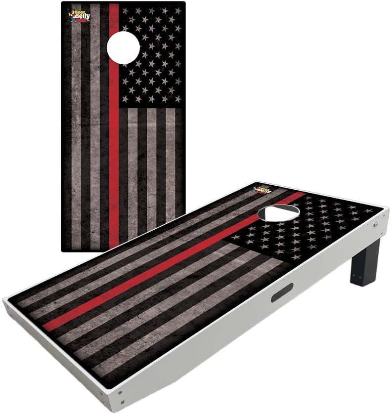 Beer Belly Bags All-Weather 2x4 Regulation Set - Professional Tournament Premium Grade Corn Hole Board for Sports Competition, Tailgate Party - Waterproof and Durable