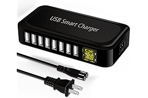 Ziwodiv 8-Port USB Charging Station: Power Up Multiple Devices with Ease