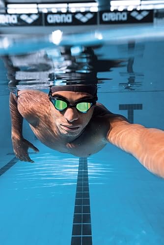 Miniatura 8 de ARENA Gafas de natación unisex Cobra Tri Swipe para adultos, triatlón y fitness, natación, tecnología antivaho con lente de espejo de visión amplia