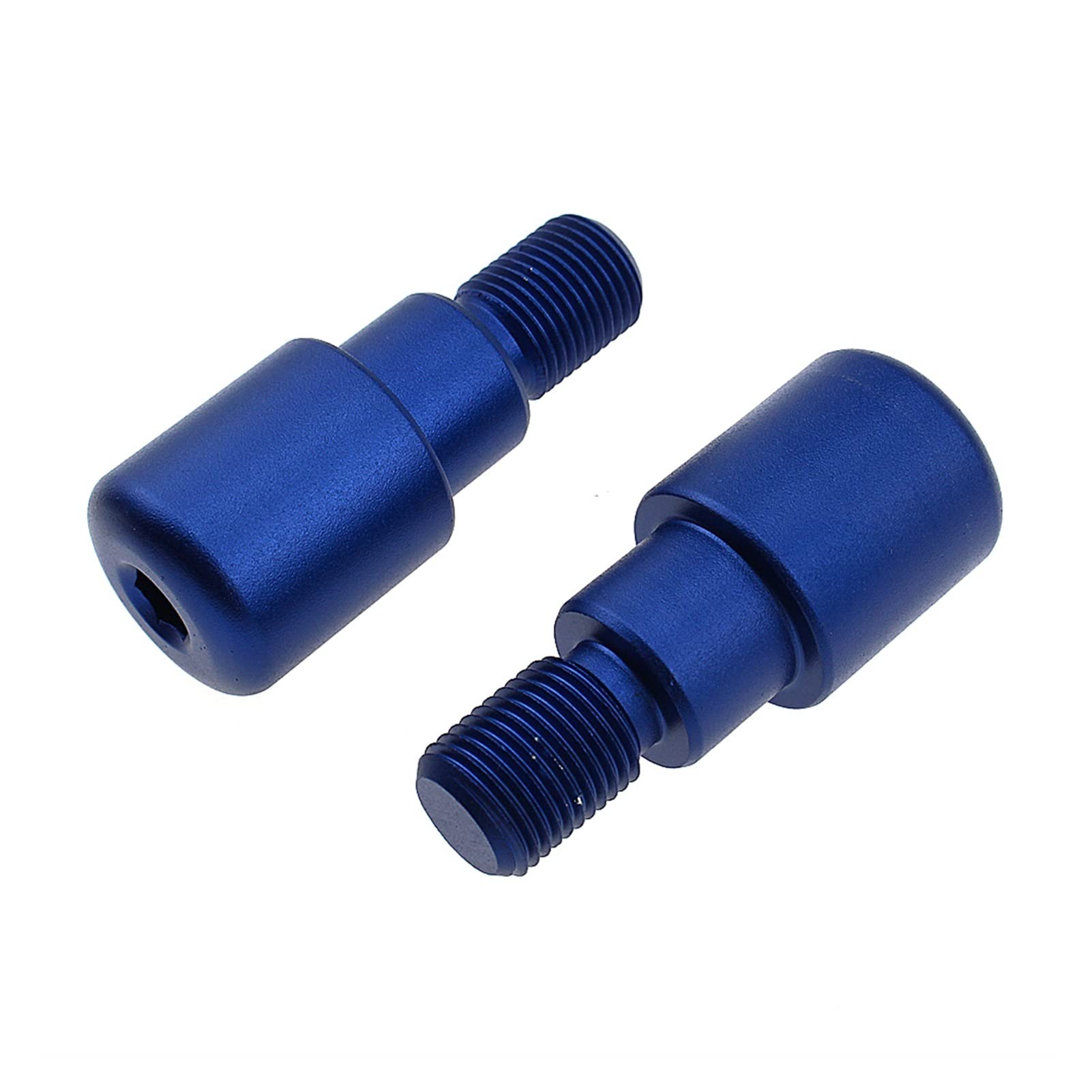 Embouts de barre de moto bleu et poignée de rechange MT-07