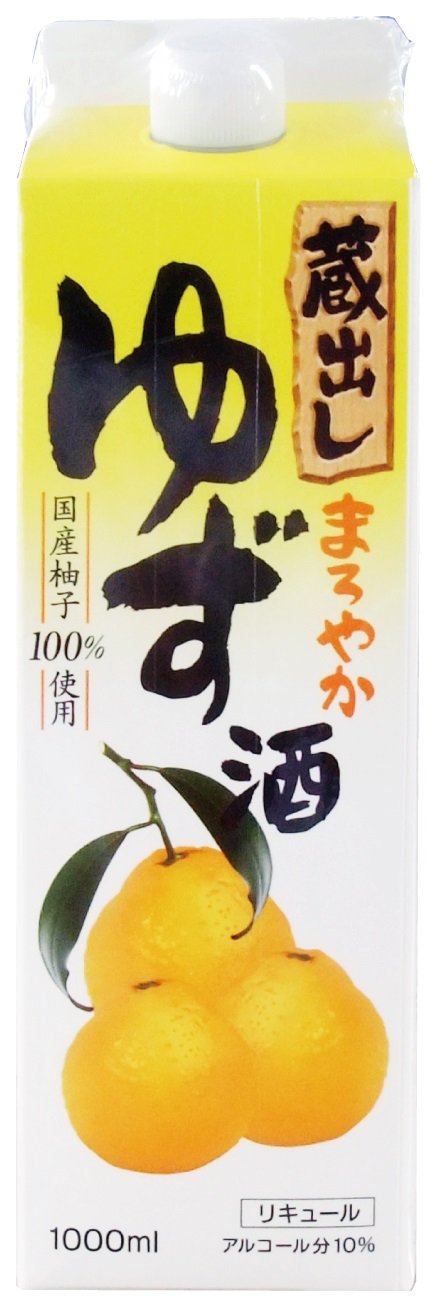 Amazon.co.jp: 東亜酒造 蔵出し まろやかゆず酒 パック [ リキュール