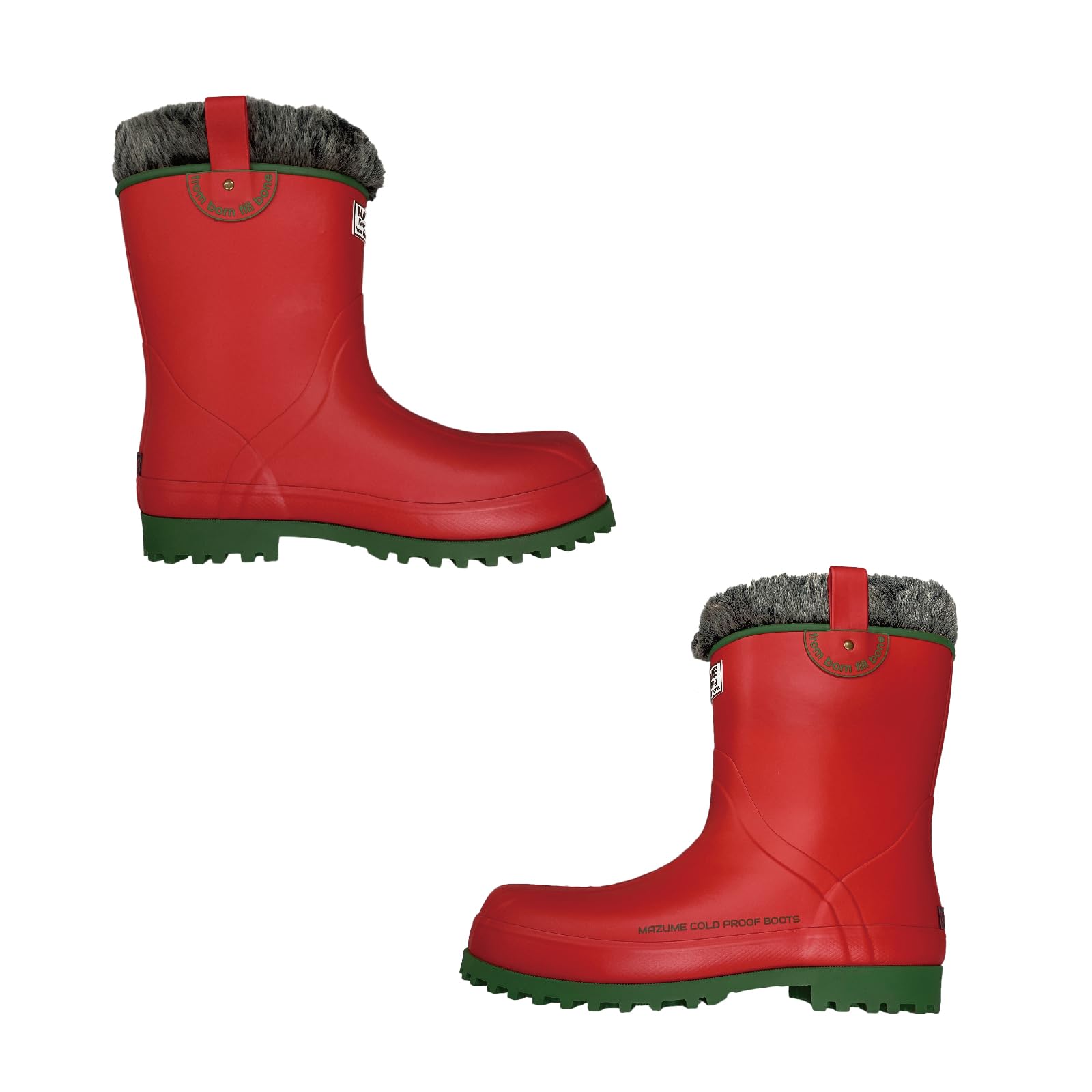 Amazon | マズメ (Mazume) ウインターブーツ MZRB-653-04 トマトレッド
