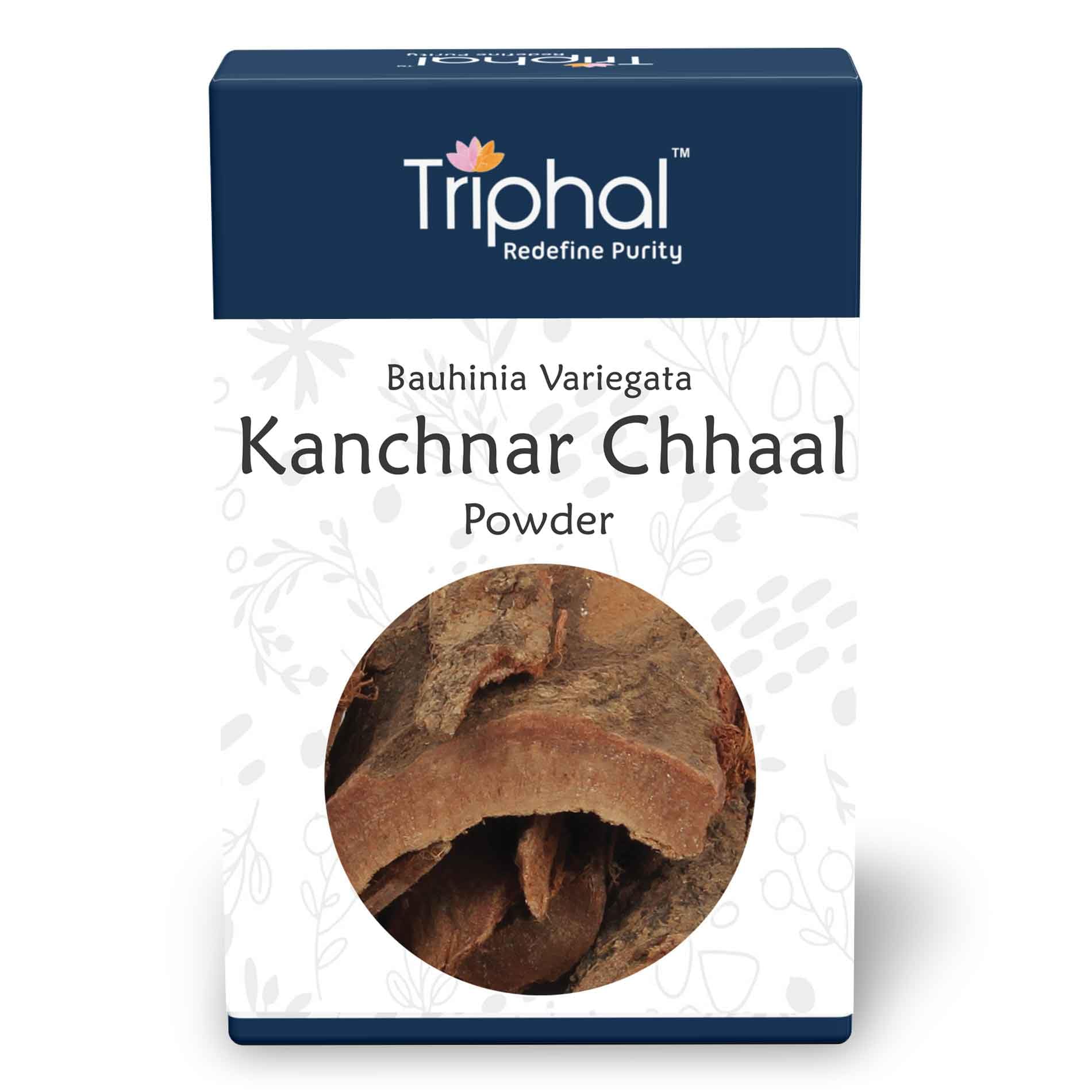 TRIPHAL Kanchnar Bark Powder | Kachnaar Chaal Churna Natural & Preservative Free Bauhinia Variegata Powder (400g - Pack of 1) (B0CKC6TWYZ) Amazon Price History, Amazon Price Tracker