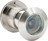 Vista 9 de Visor de seguridad de seguridad unidireccional para puerta delantera con ángulo de 220 grados, mirilla resistente hecha de latón con cubierta