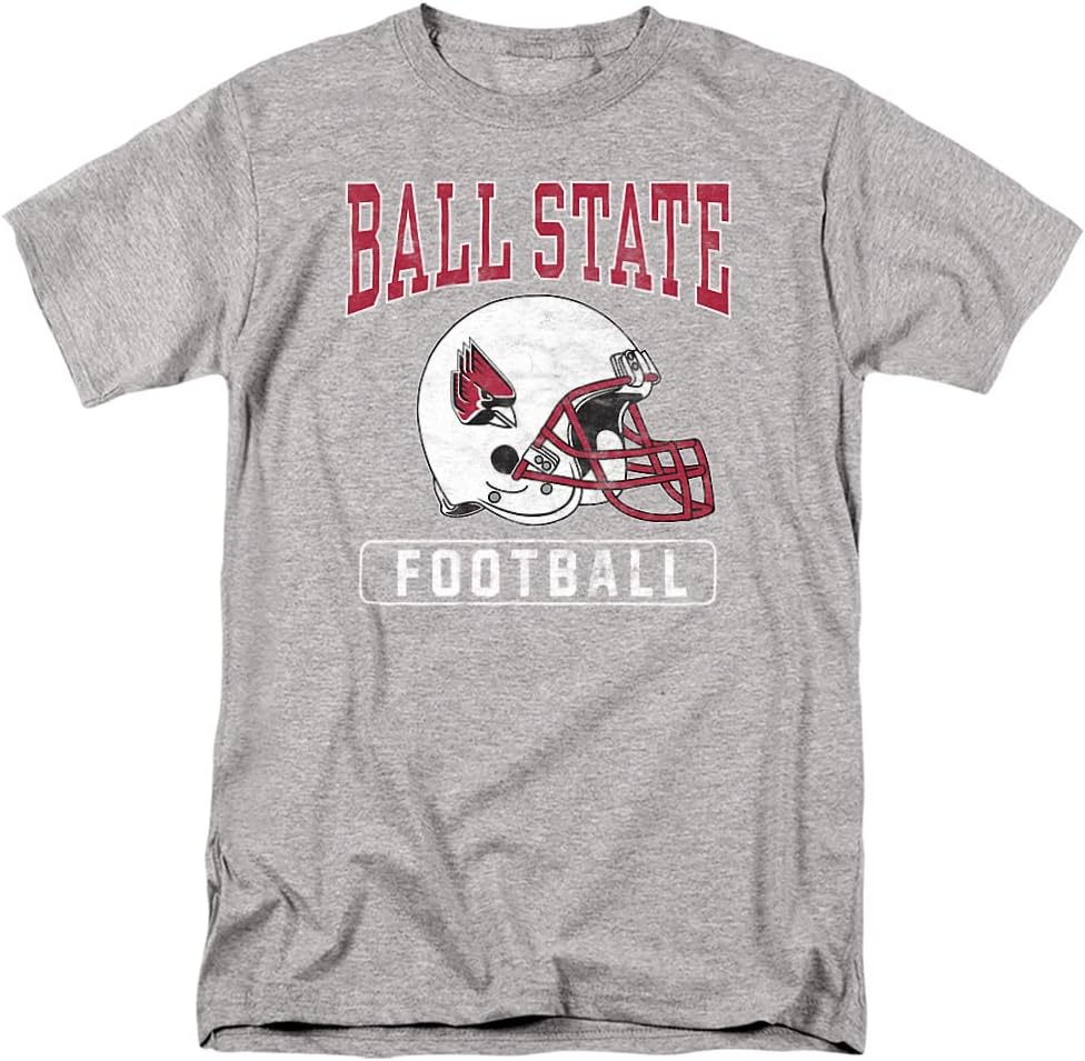 Ball State University Official Football Helmet Unisex Adult T Shirt