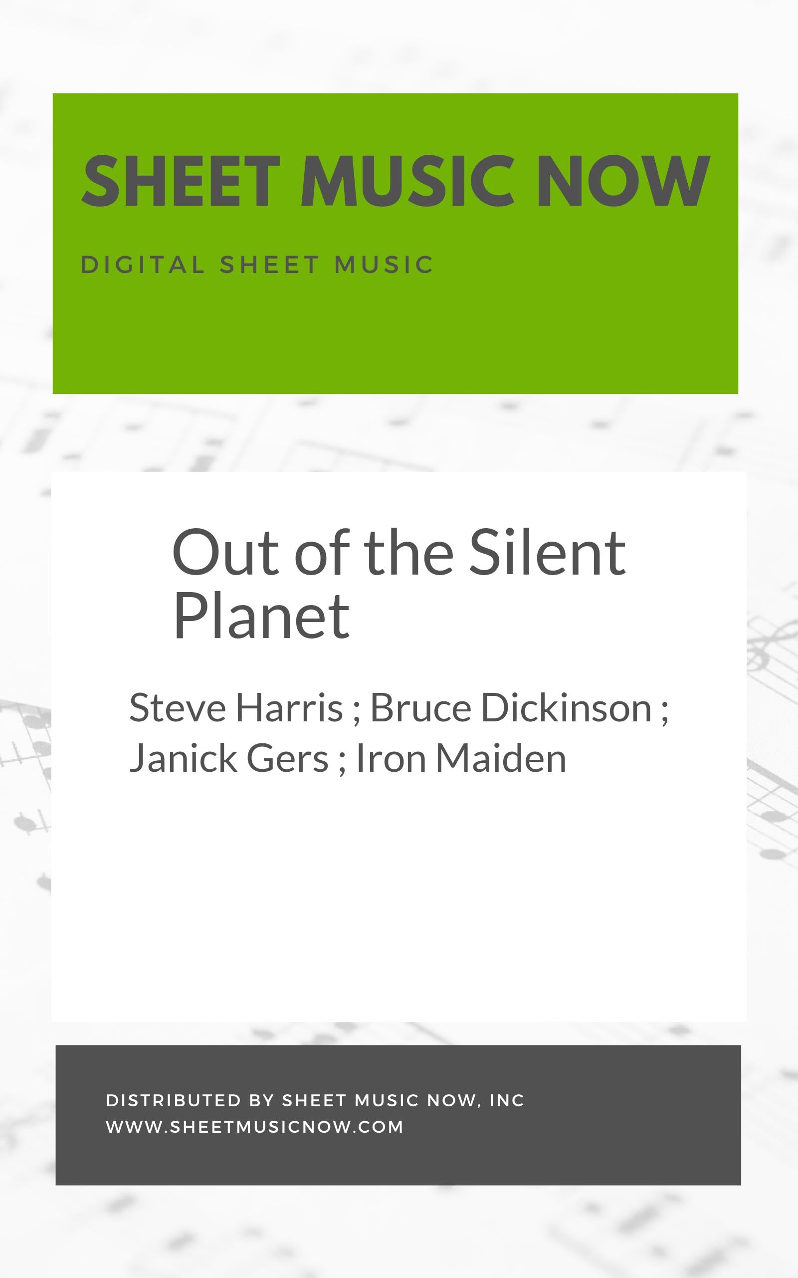 Out of the Silent Planet